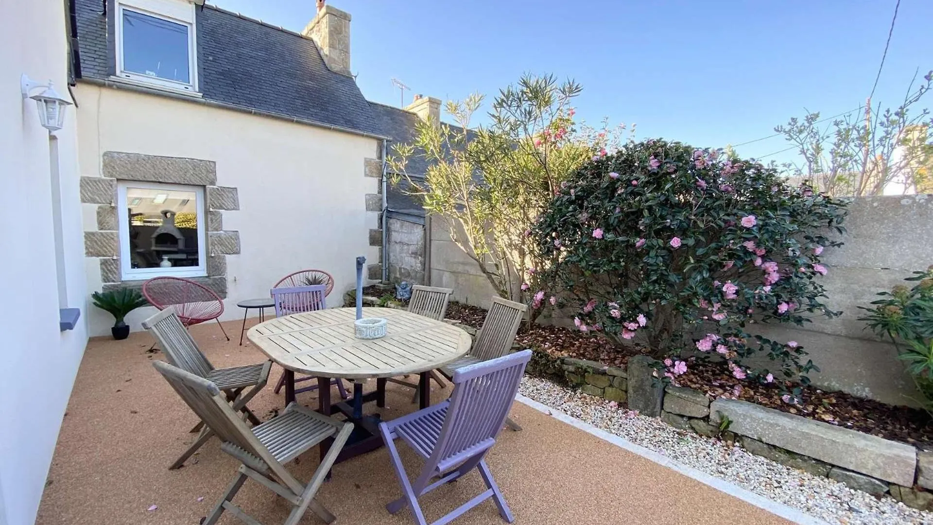 Belle Maison Avec Jardin Clos Proche Plage A L'Ile Grande - Ref 291 Плёмёр-Боду