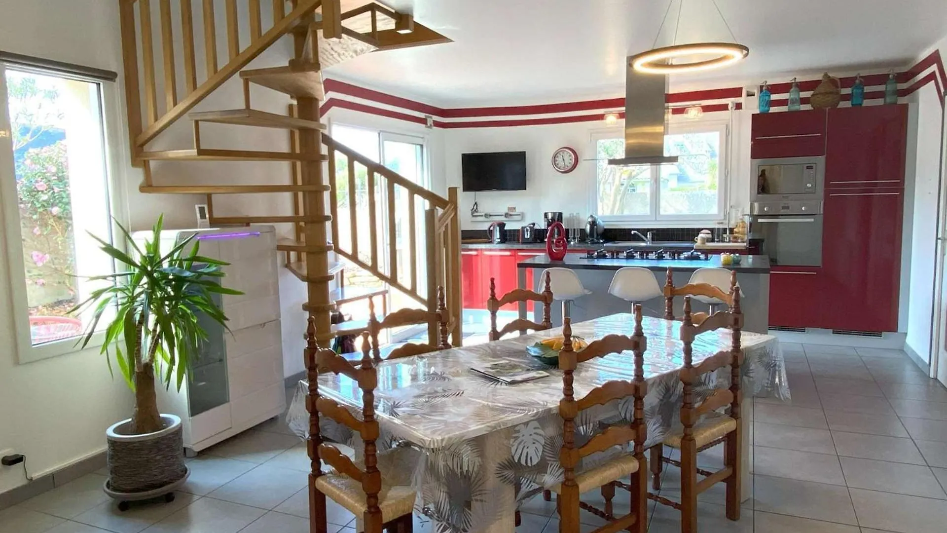Belle Maison Avec Jardin Clos Proche Plage A L'Ile Grande - Ref 291 Pleumeur-Bodou 0*,  France